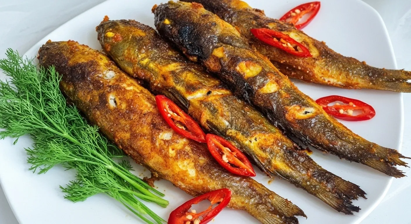 Hương vị cá thòi lòi nướng muối ớt đậm chất miền Tây