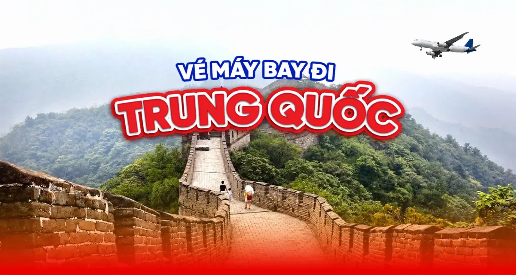 Vé máy bay đi Trung Quốc giá rẻ mới cập nhật