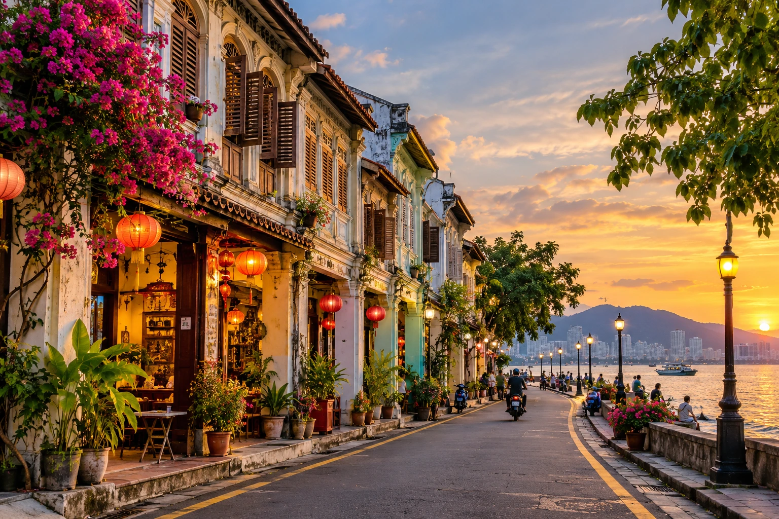 Penang Malaysia - Vùng đất của những thắng cảnh