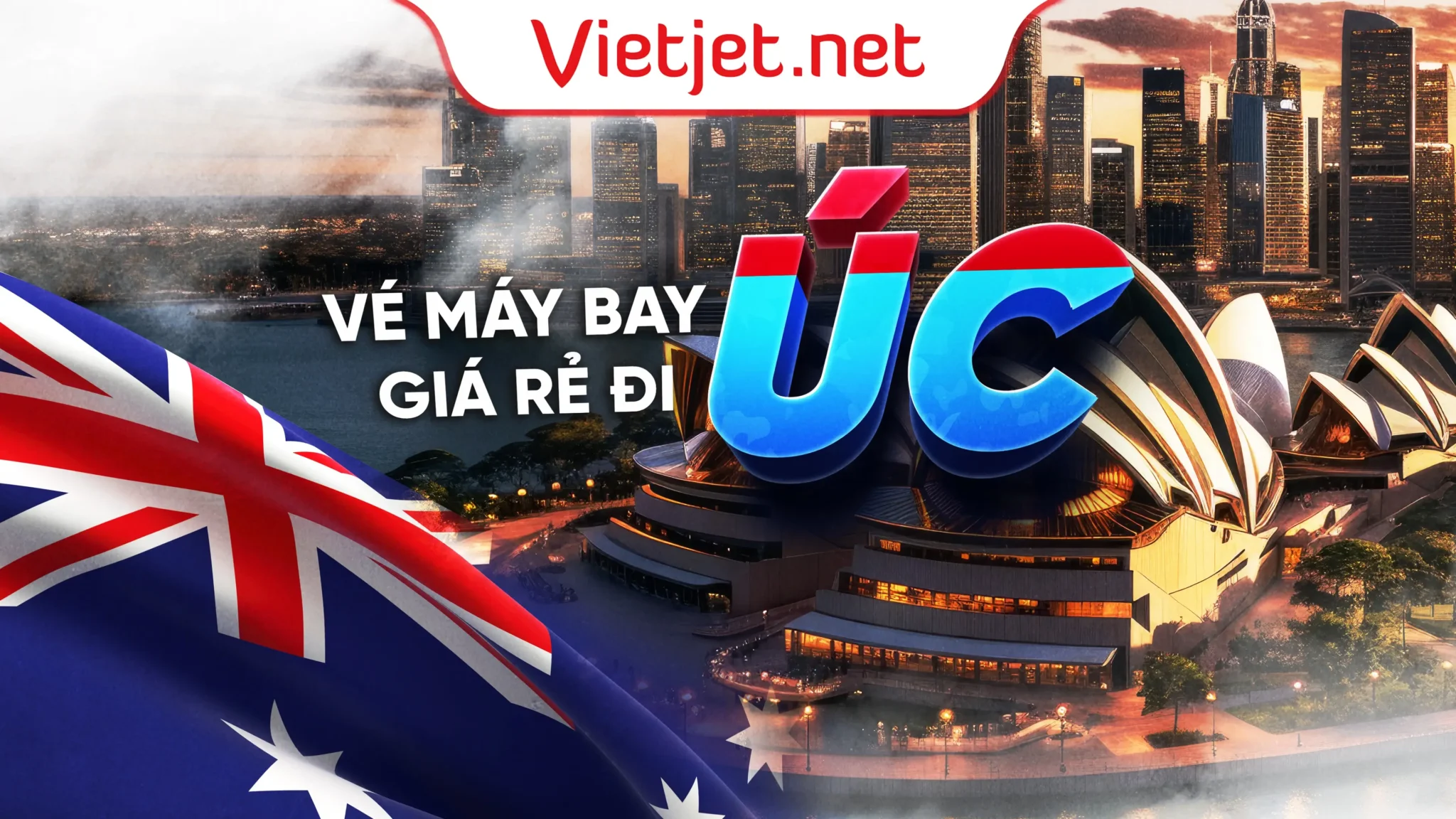 Vé máy bay đi Úc