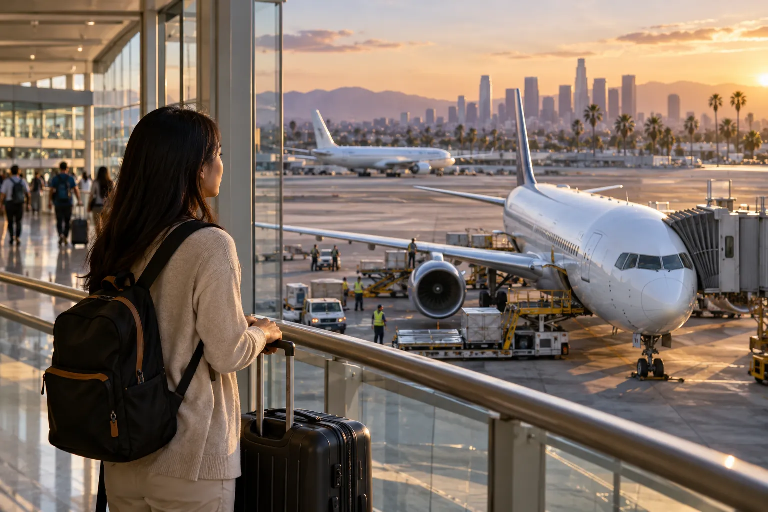 Vietnam Airlines đang khai thác đường bay thẳng từ TP. Hồ Chí Minh đi Los Angeles