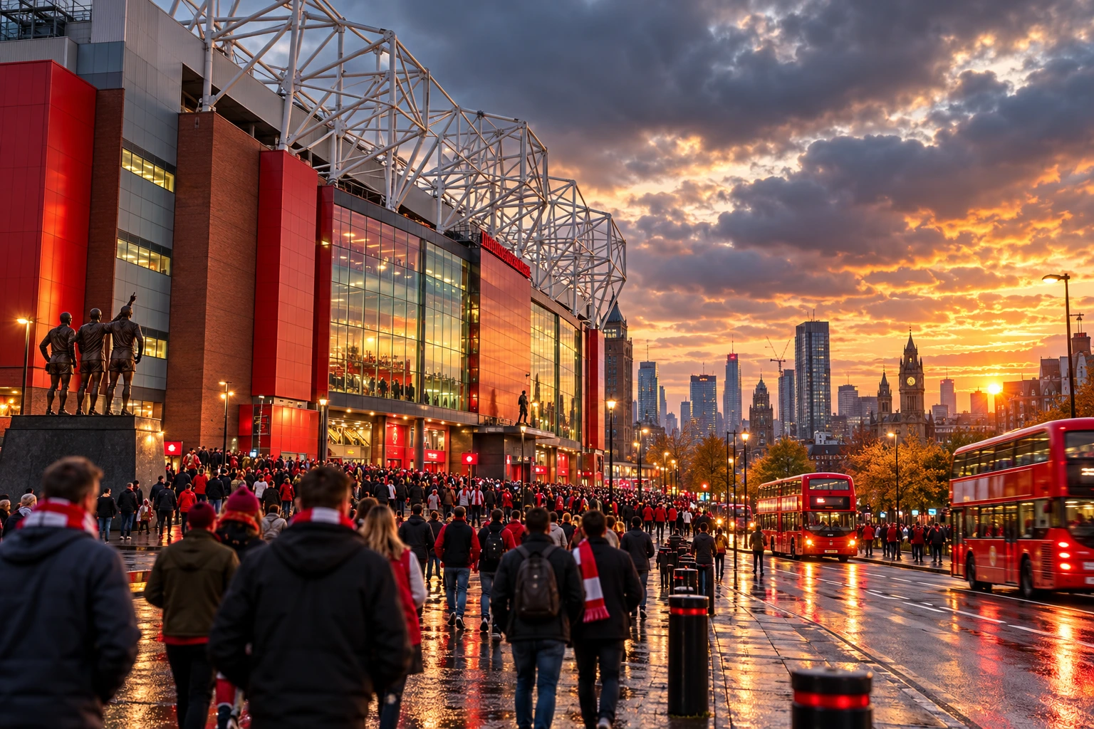 Khám phá sân vận động Old Trafford