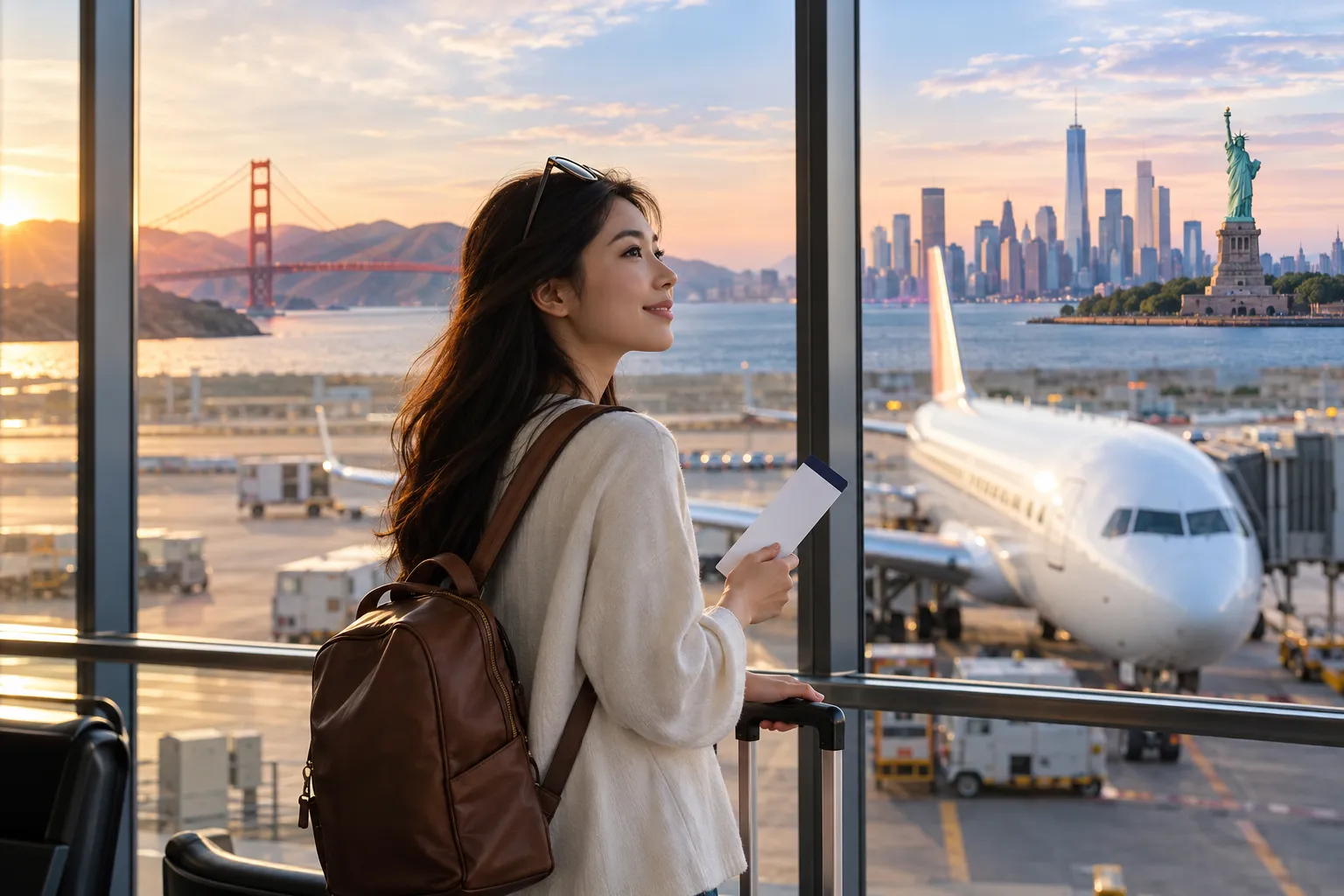 Vé máy bay đi Mỹ giá rẻ mới cập nhật tại Vietjet.net