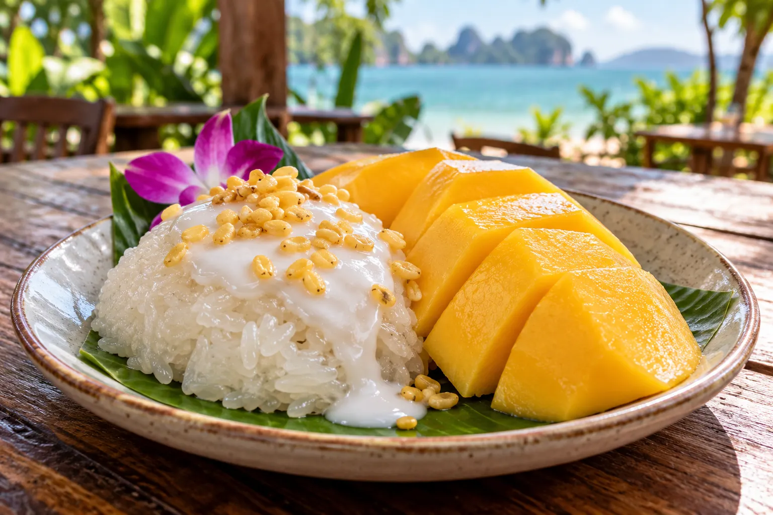 Vé máy bay đi Thái Lan thưởng thức xôi xoài