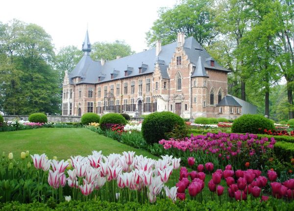 Một góc công viên Brussels