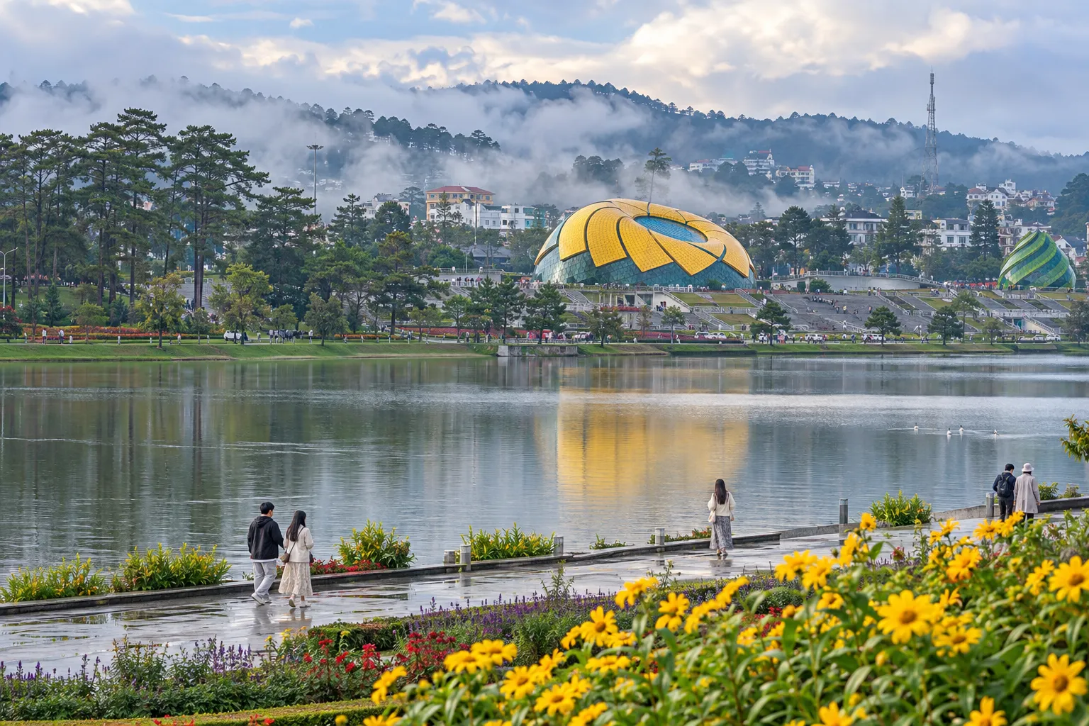 Đà Lạt tháng 12 se lạnh lãng mạn