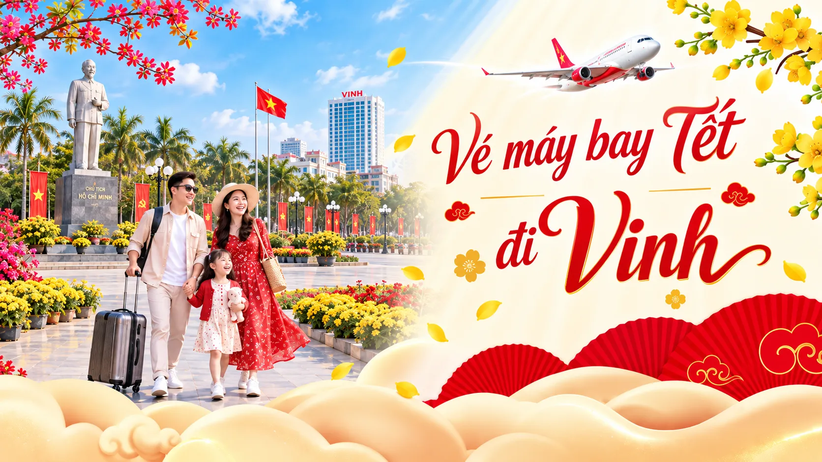 Săn vé máy bay Tết đi Vinh, về lại xứ Nghệ thân thương
