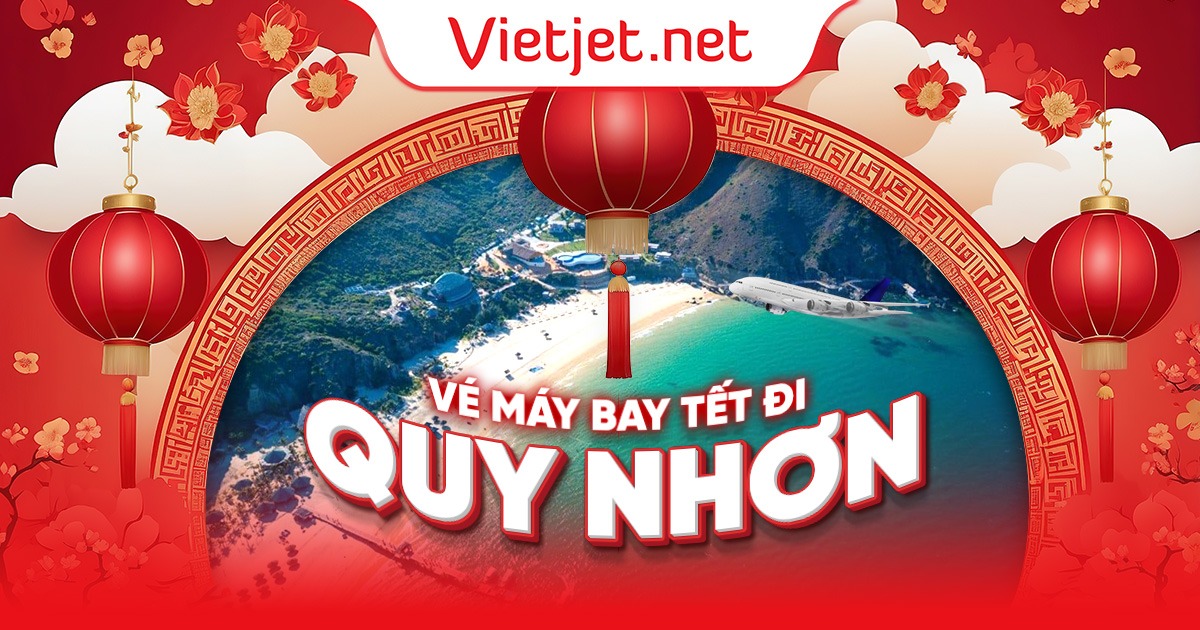 Vé máy bay Tết đi Quy Nhơn 2025 đã mở bán
