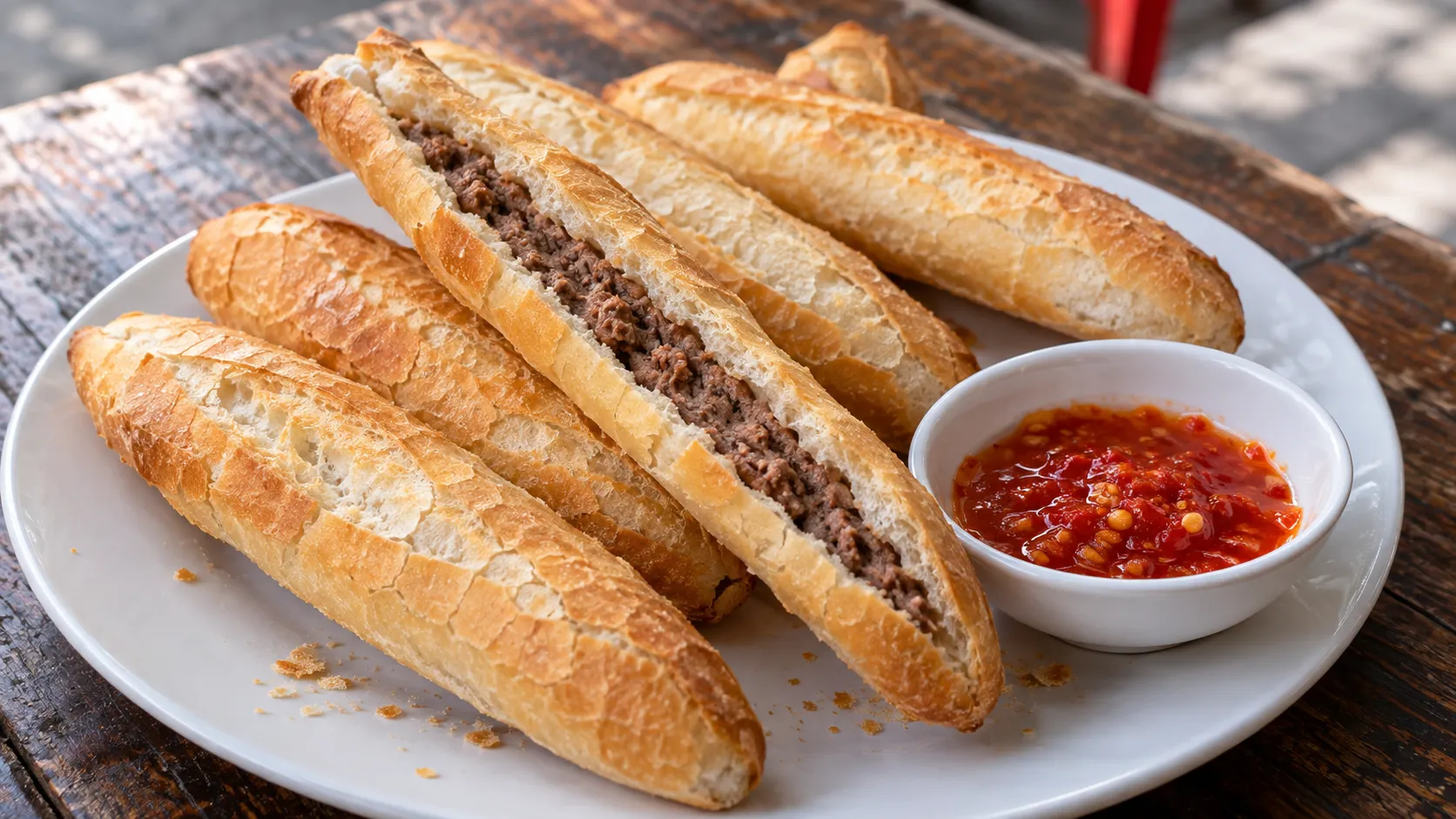 Đến Hải Phòng thưởng thức món bánh mì que nổi tiếng
