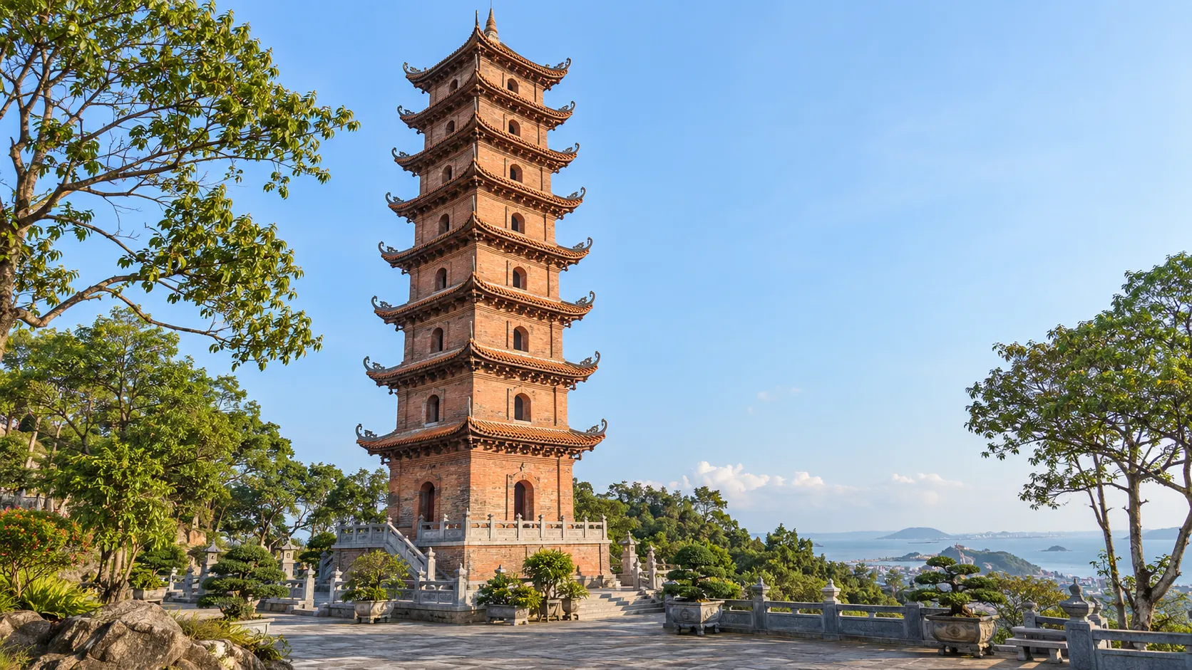 Tháp Tường Long là di tích lịch sử nghìn năm tuổi
