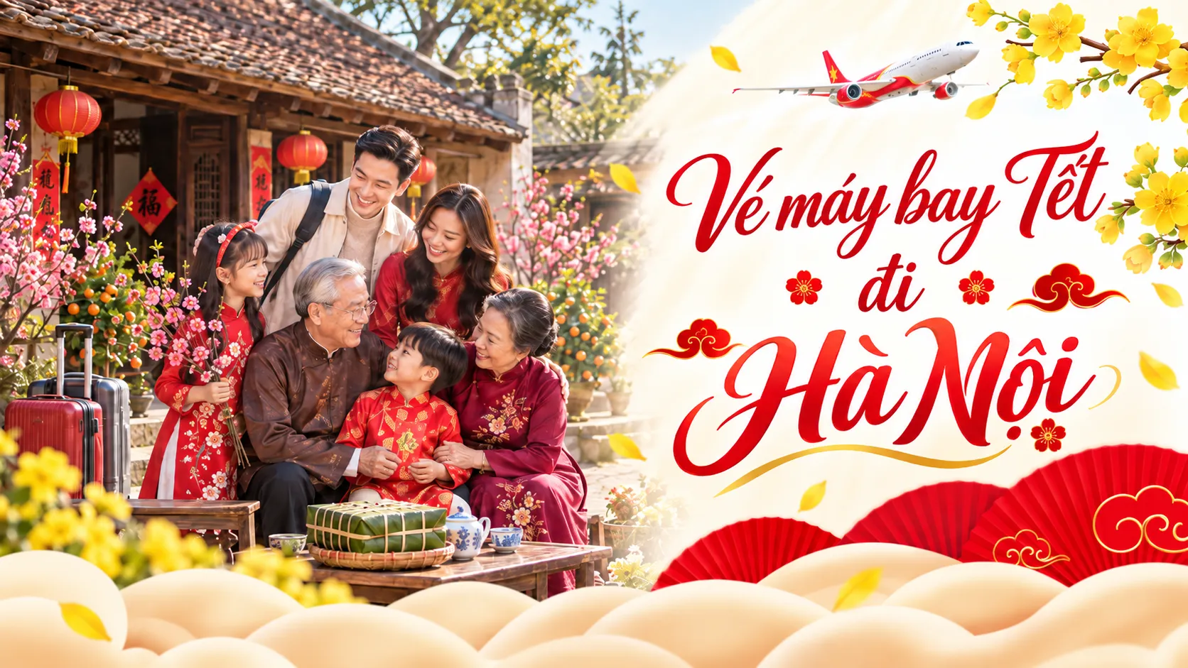 Hà Nội là chặng bay nhộn nhịp nhất trong dịp Tết