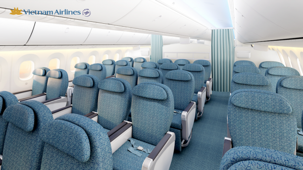 các hạng vé máy bay của Vietnam Airline - Khoang Phổ thông Vietnam Airlines
