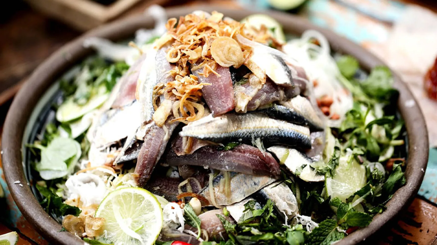 Gỏi cá trích tại Phú Quốc mang hương vị vô lôi cuốn