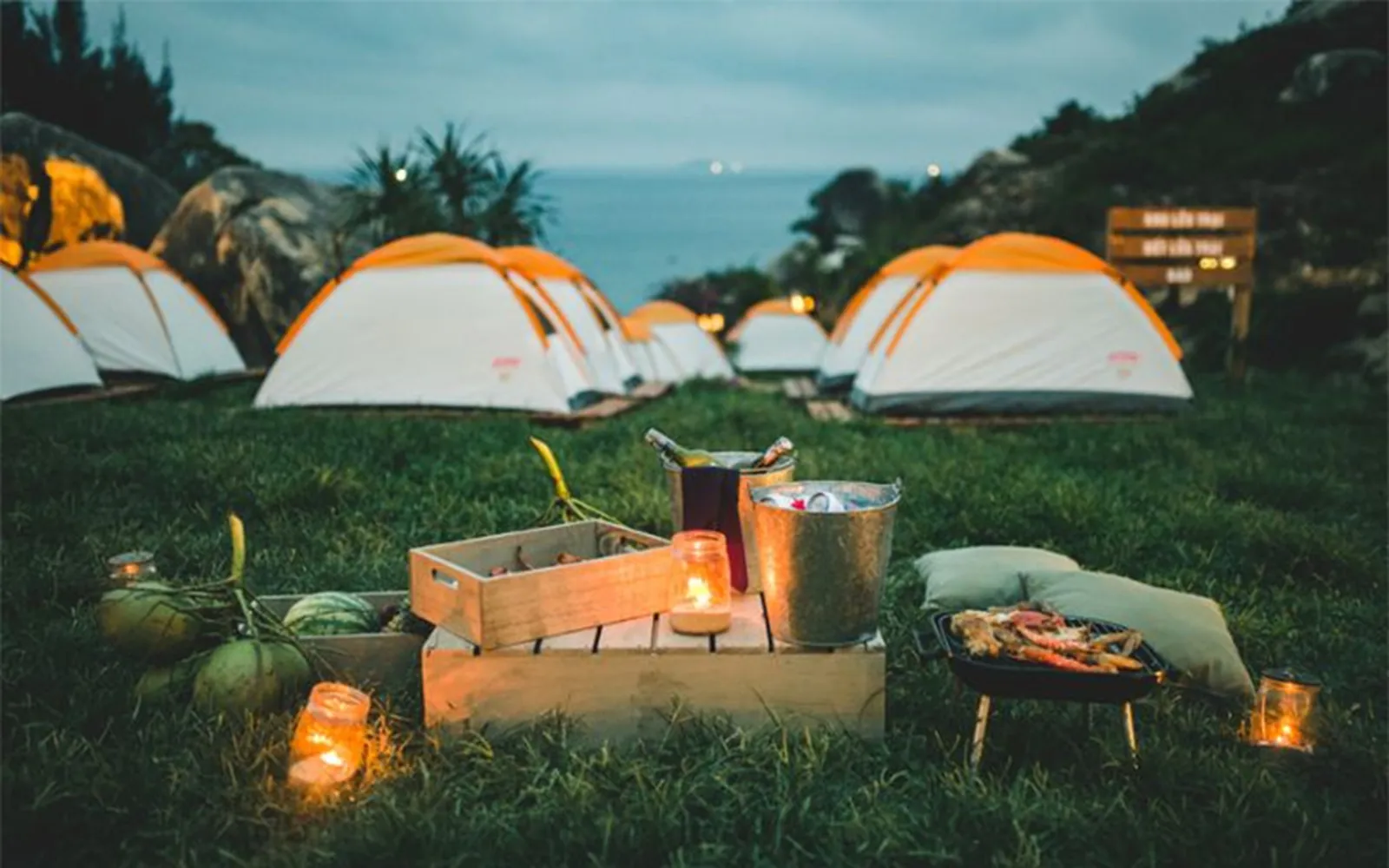 Trải nghiệm căm trại ở Quy Nhơn khiến chuyến đi thêm phần đáng nhớ