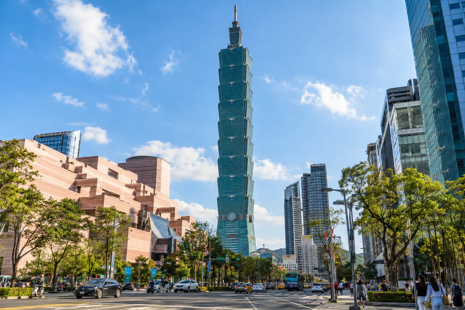 Đến tòa tháp Taipei 101 chiêm ngưỡng toàn cảnh thành phố Đài Bắc