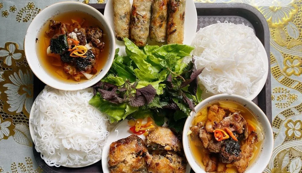 Món bún chả chuẩn vị Hà Nội