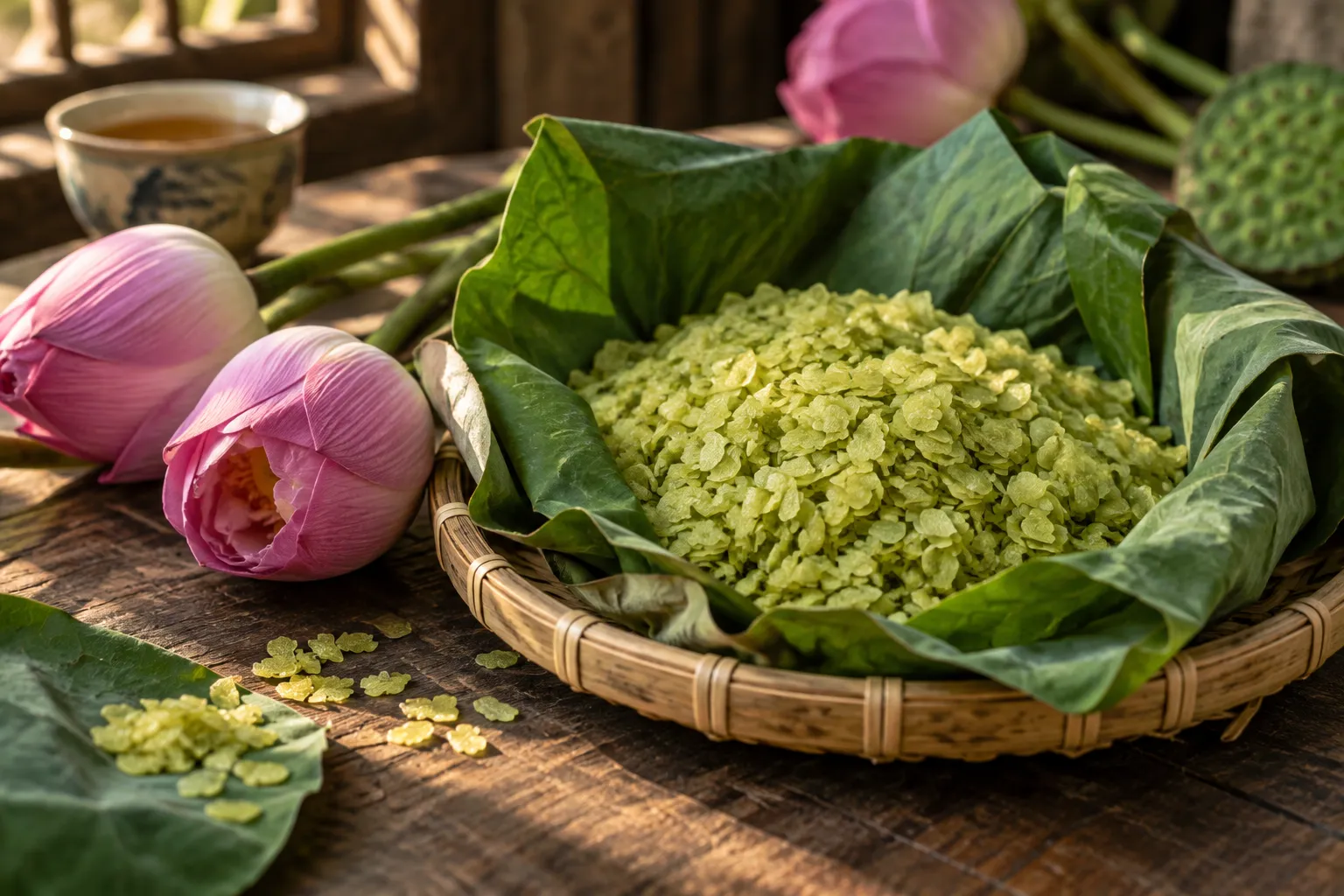 Cốm Làng Vòng chính là món đặc sản mùa thu Hà Nội