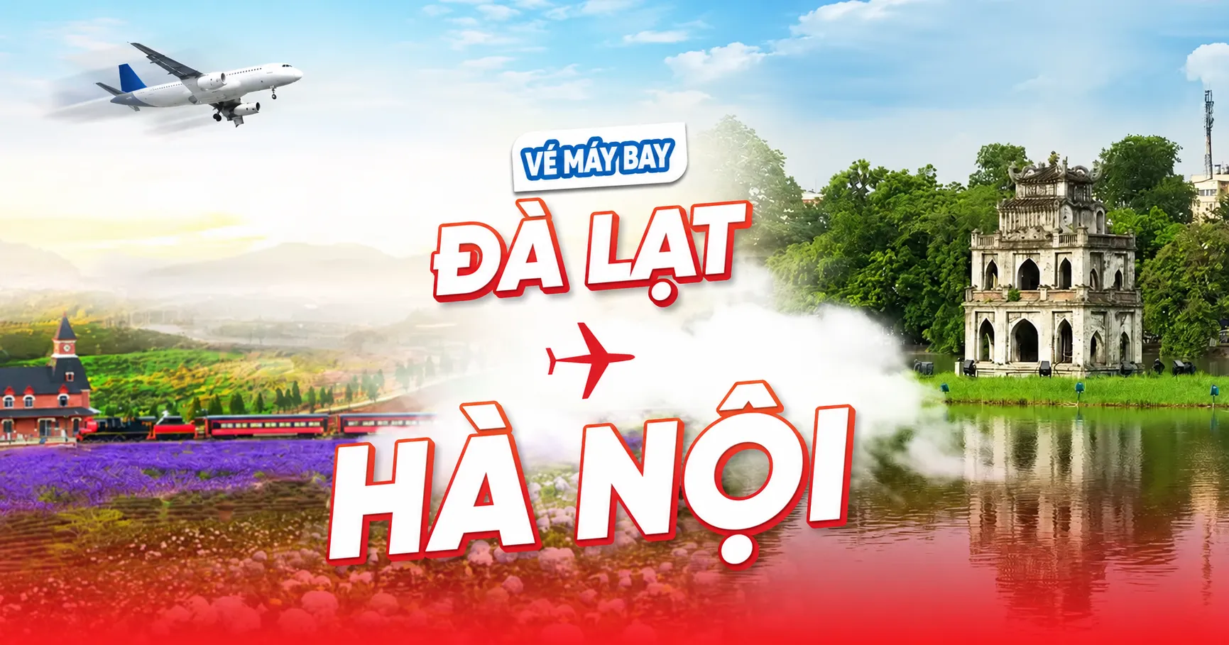 Vé máy bay Đà Lạt đi Hà Nội giá rẻ hôm nay