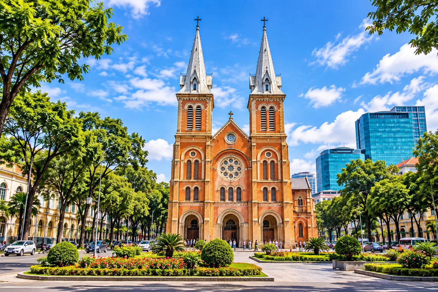 Nhà thờ Đức Bà địa điểm nổi tiếng tại Sài Gòn