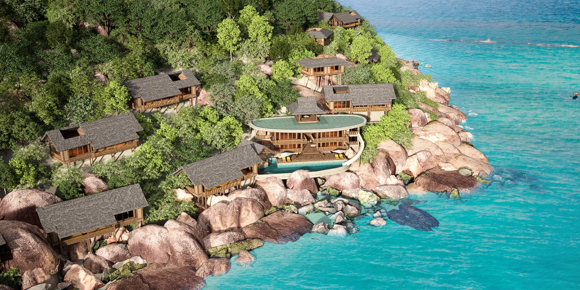 Six Senses Ninh Vân Bay với thiết kế độc lạ mang đến trải nghiệm riêng biệt trên vịnh Ninh Vân