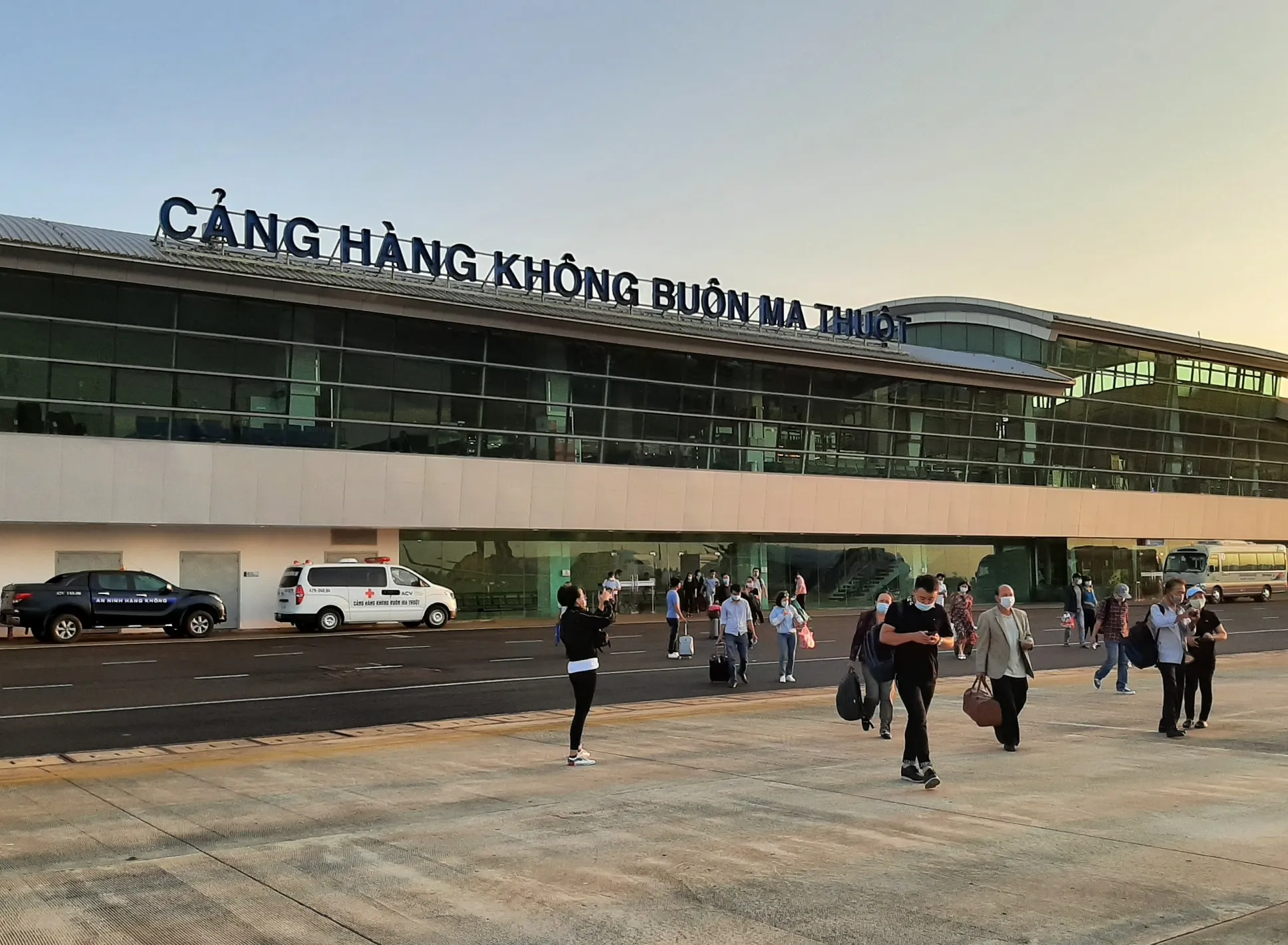 Sân bay Buôn Ma Thuột với cơ sở vật chất hiện đại mang đến trải nghiệm thuận tiện cho hành khách
