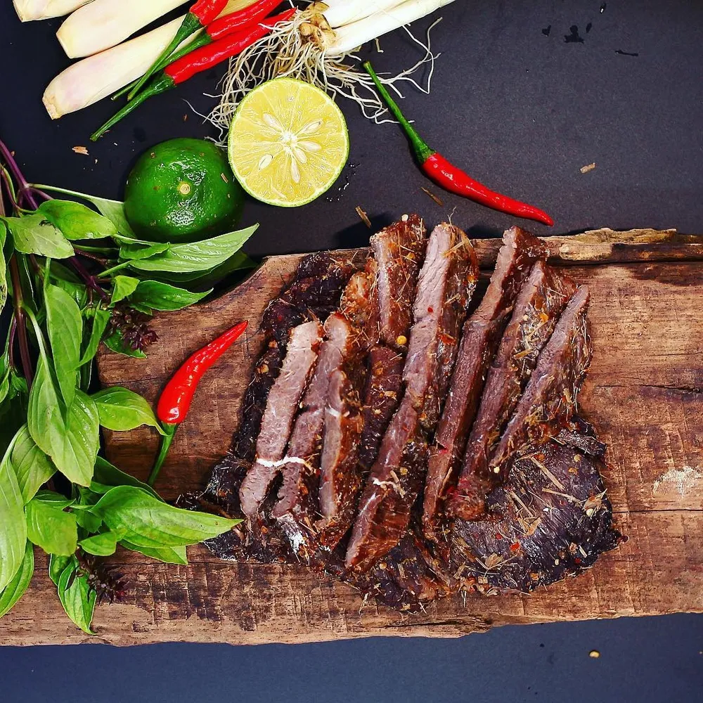 Bò một nắng là món đặc sản cực nổi bật ở Tuy Hòa