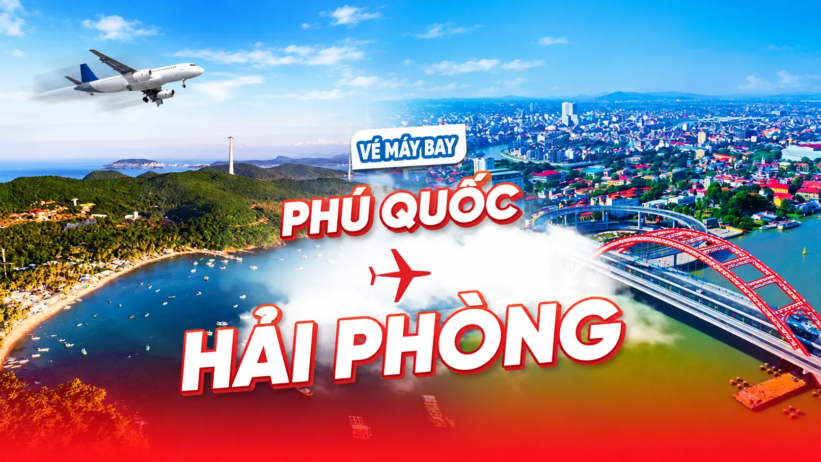 Vé máy bay Phú Quốc Hải Phòng