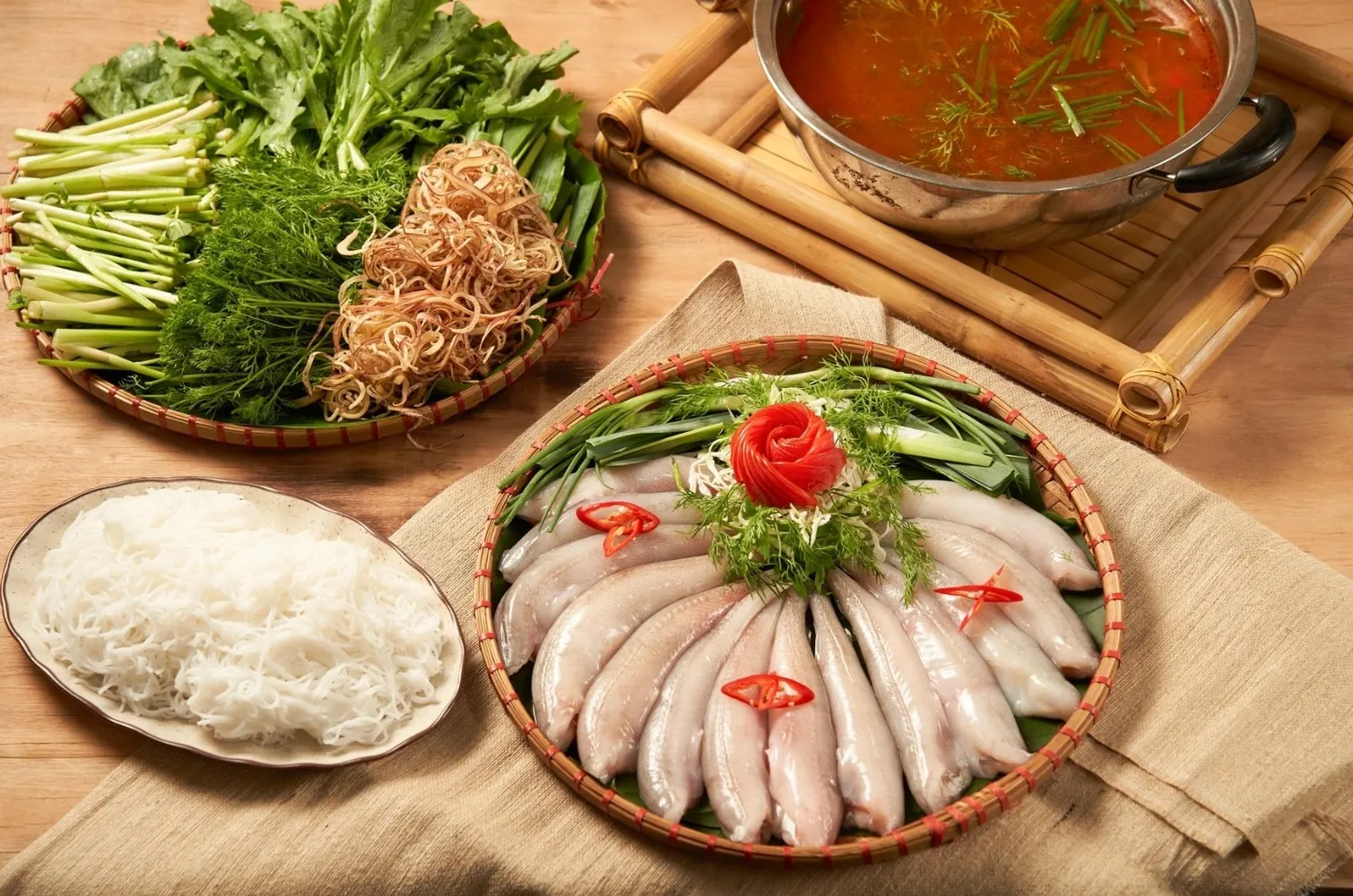 Lẩu cá khoai là món ăn lý tưởng cho những chiều se lạnh