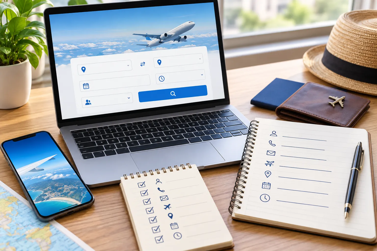 Đặt vé máy bay online cần thông tin gì