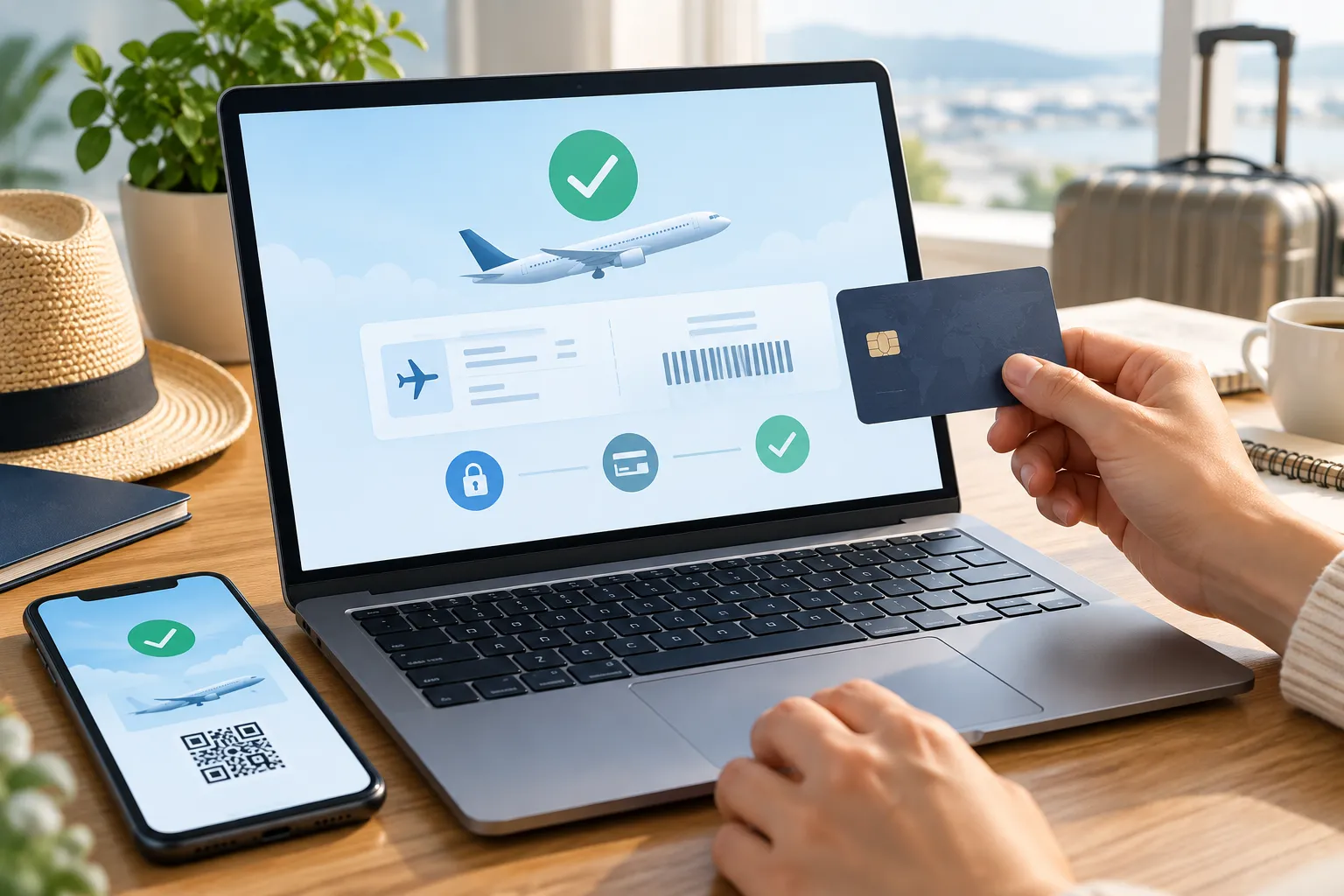 Xác nhận thông tin đặt vé máy bay online