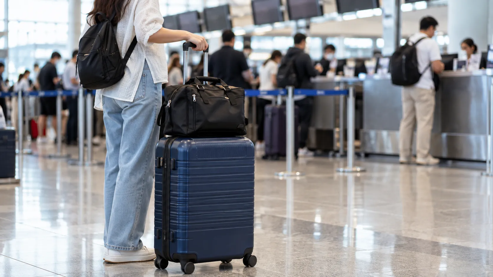 Sắp xếp hành lý phù hợp cho cho chuyến bay