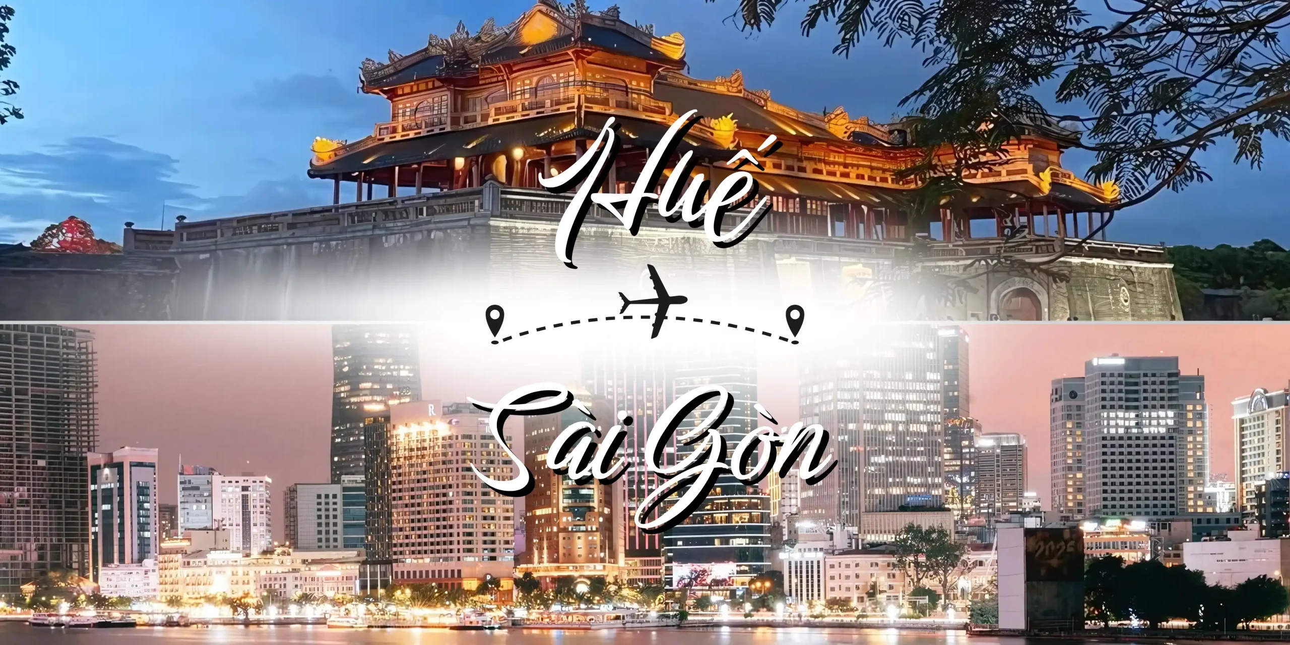 Đặt vé máy bay Huế đi Sài Gòn khám phá thành phố không ngủ