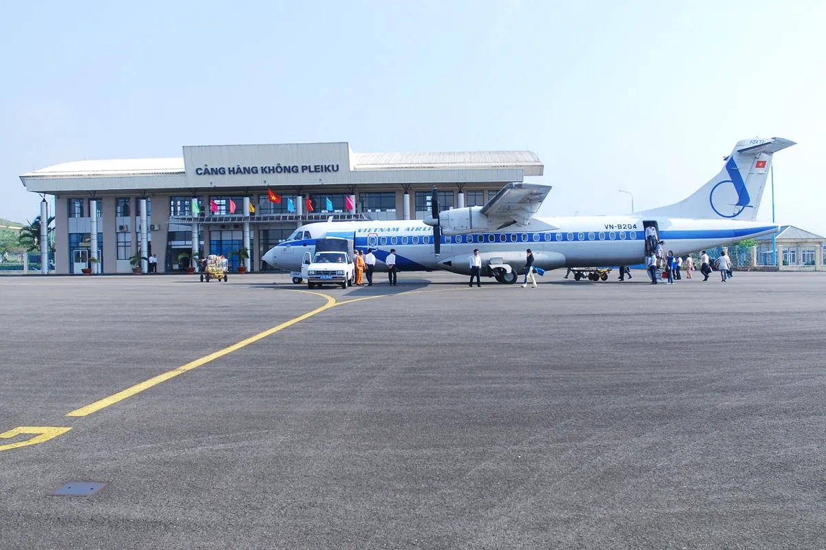 Bạn có thể dễ dàng di chuyển đến sân bay Pleiku với nhiều loại phương tiện