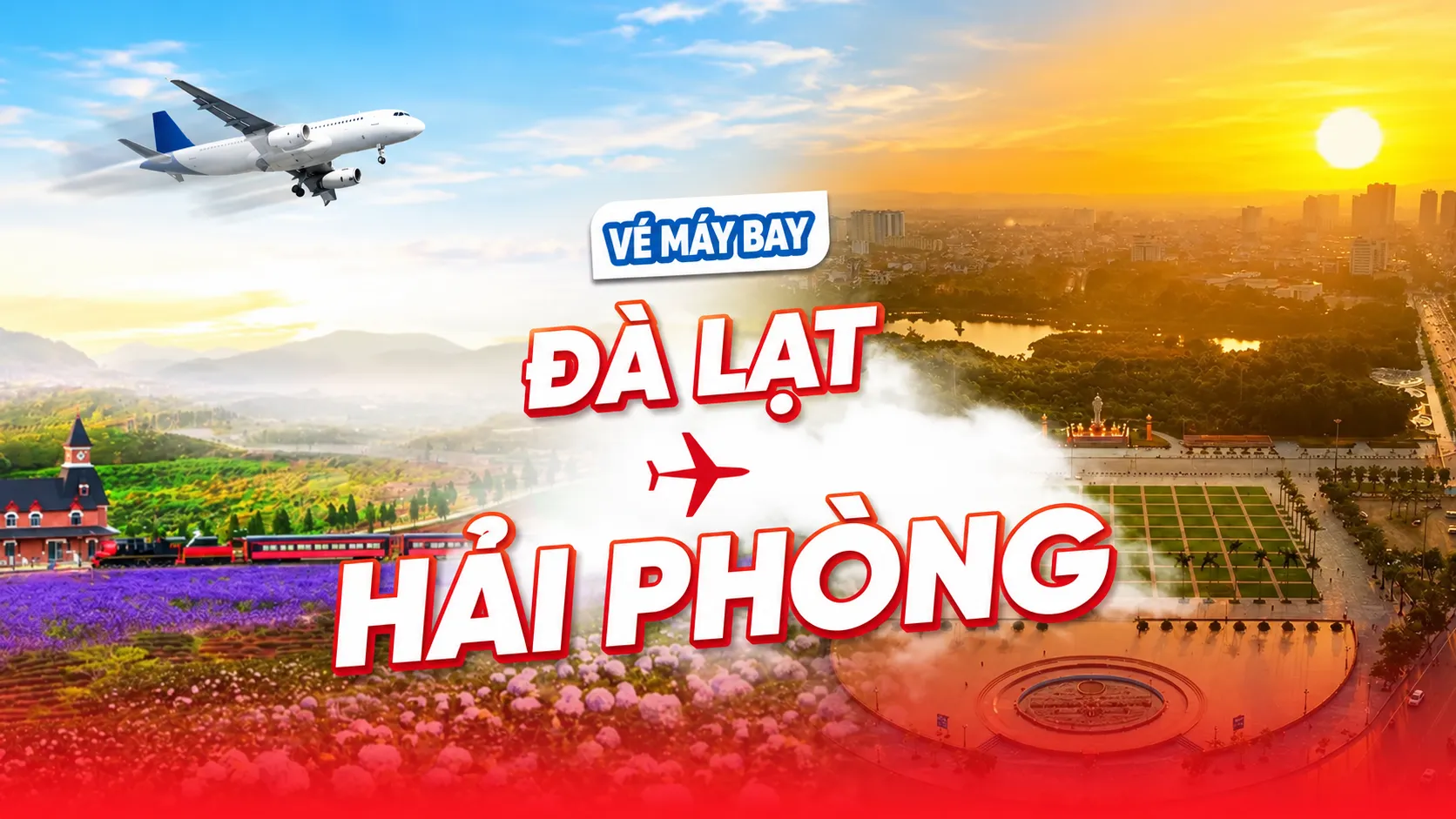 Vé máy bay Đà Lạt đi Hải Phòng giá rẻ hôm nay