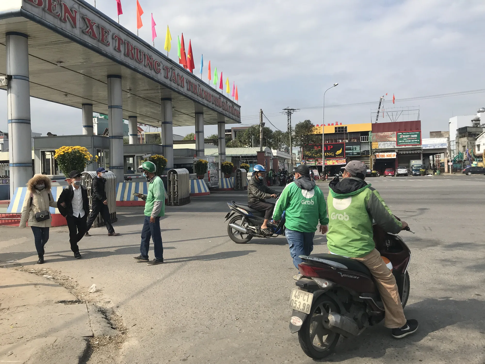 Xe ôm công nghệ cũng là một trong những phương tiện di chuyển khá phổ biến