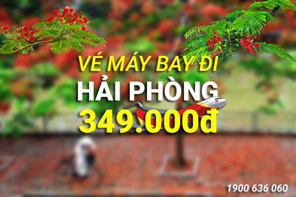 vé máy bay đi Hải Phòng