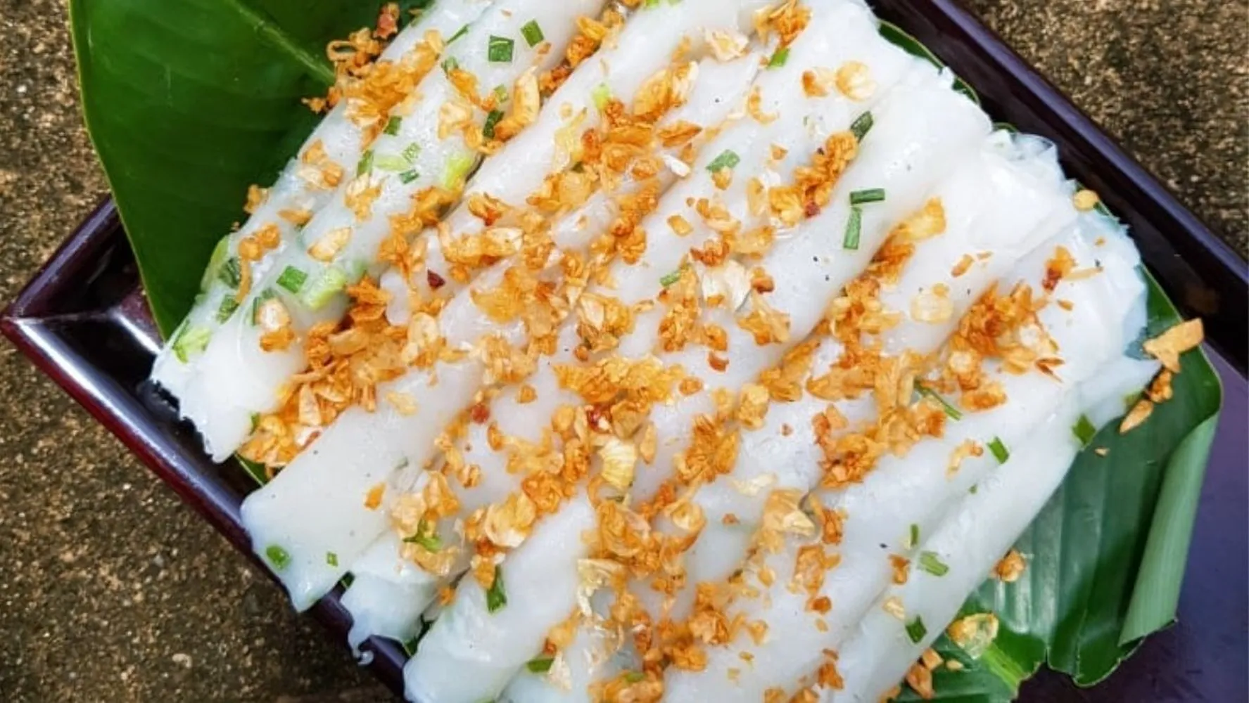 Bánh mướt tuy đơn giản nhưng lại có hương vị vô cùng lôi cuốn