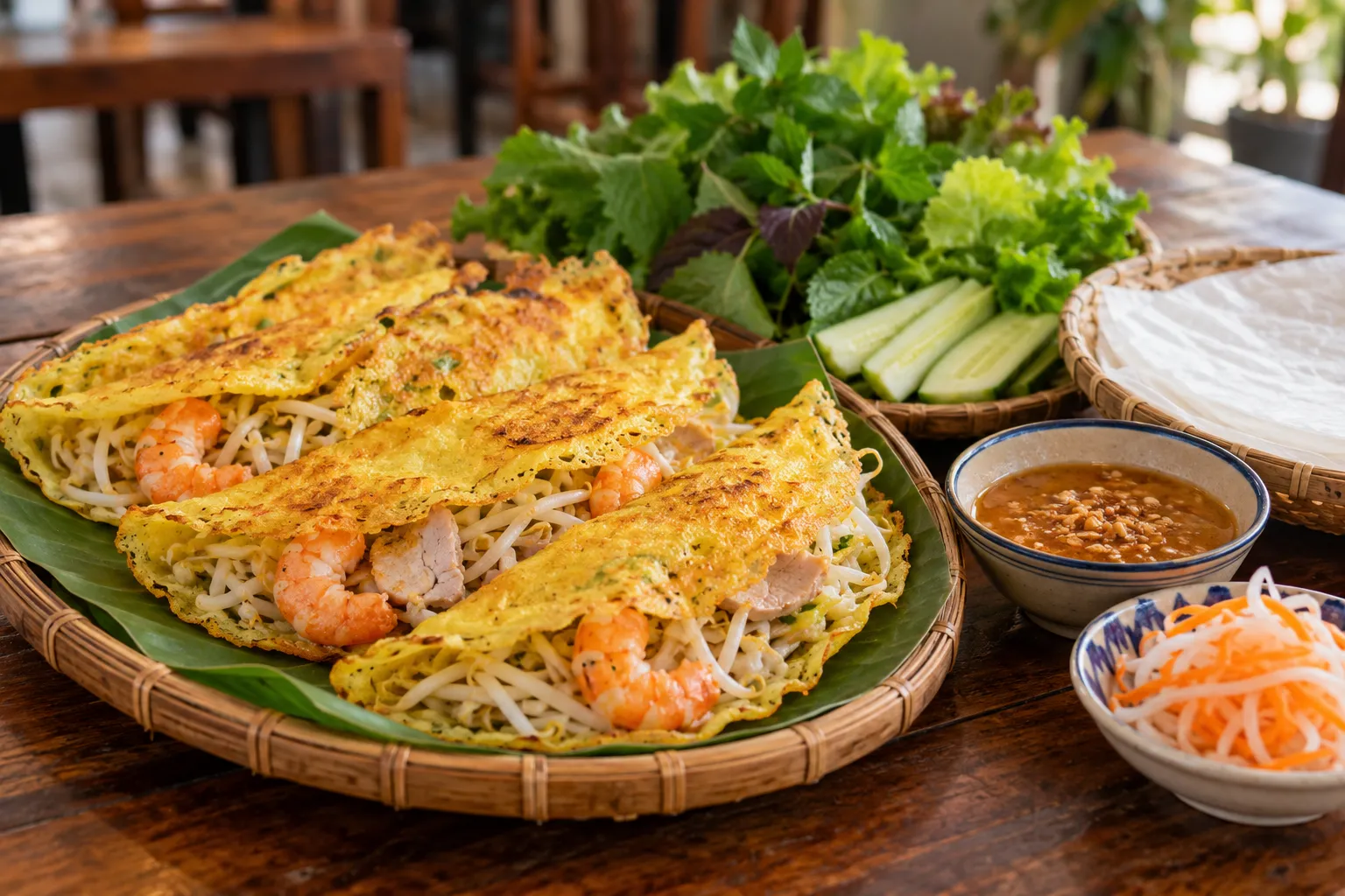 Bánh xèo - món ngon không thể bỏ qua khi đến Đà Nẵng