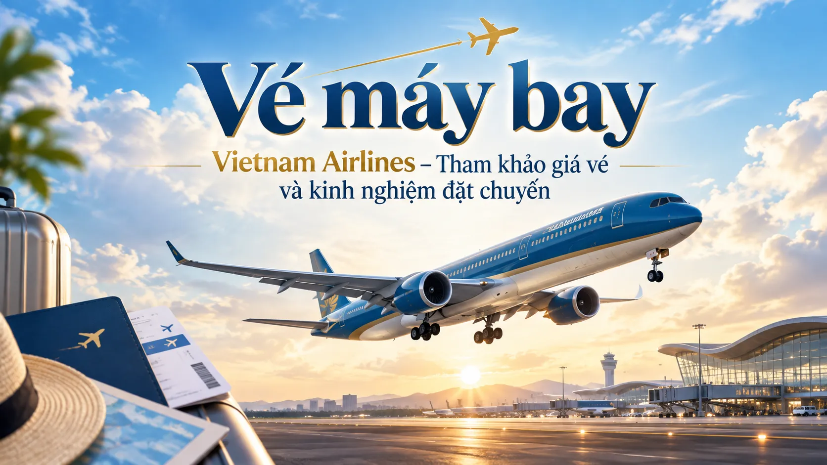 Vé máy bay Vietnam Airlines Khuyến Mãi