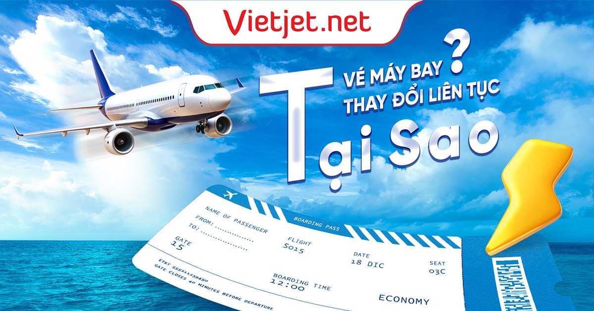 Tại sao giá vé máy bay thay đổi liên tục theo thời gian?