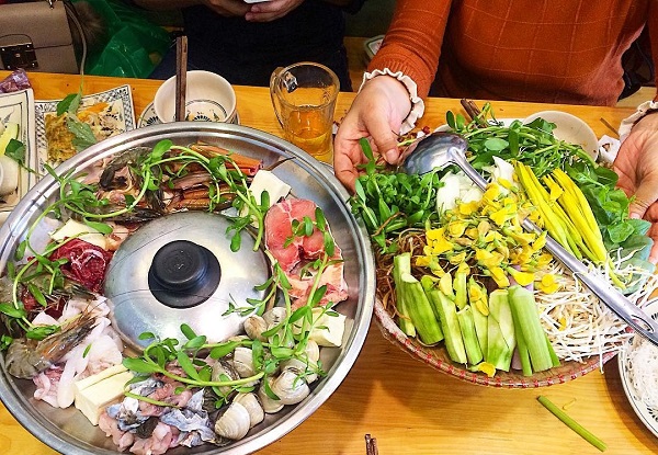 bún mắm, lẩu mắm