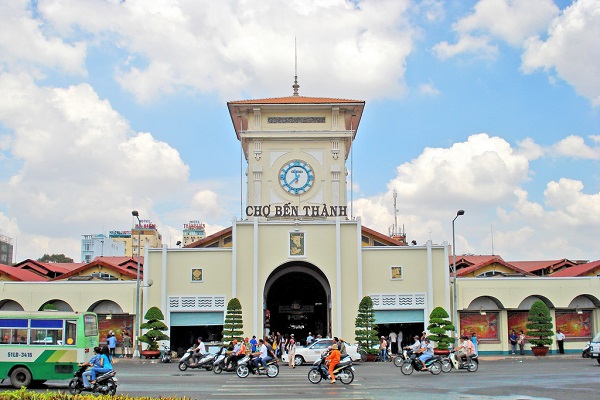 chợ Bến Thành.