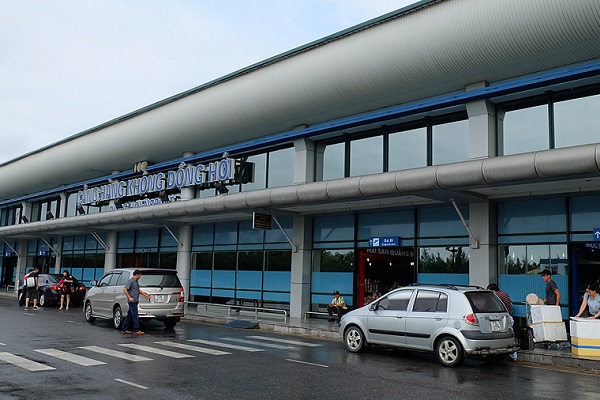 Di chuyển từ sân bay Đồng Hới về trung tâm thành phố