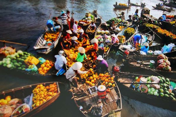 Chợ nổi Cái Răng