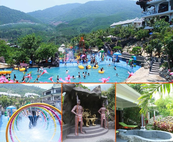 Suối khoáng núi Thần Tài