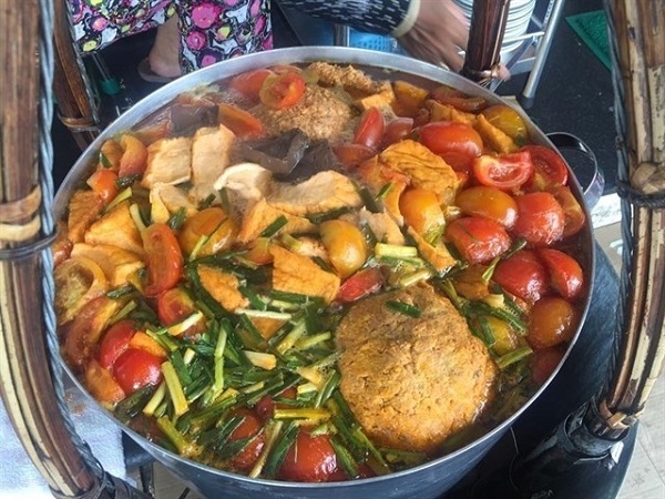 Bún riêu mang đến cho bạn một hương vị “ngây ngất”