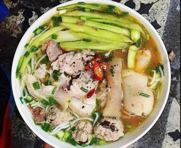 Bún mọc dọc mùng Hà Nội