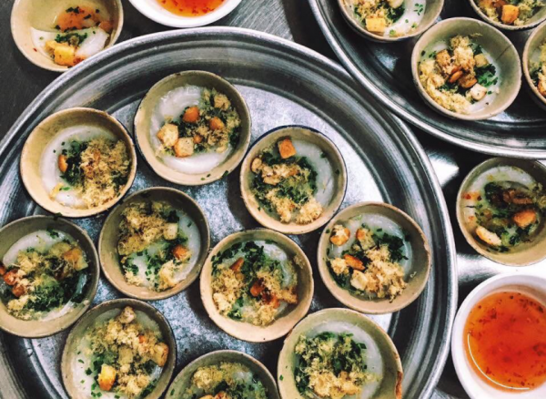 Bánh bèo chén chân núi Nhạn