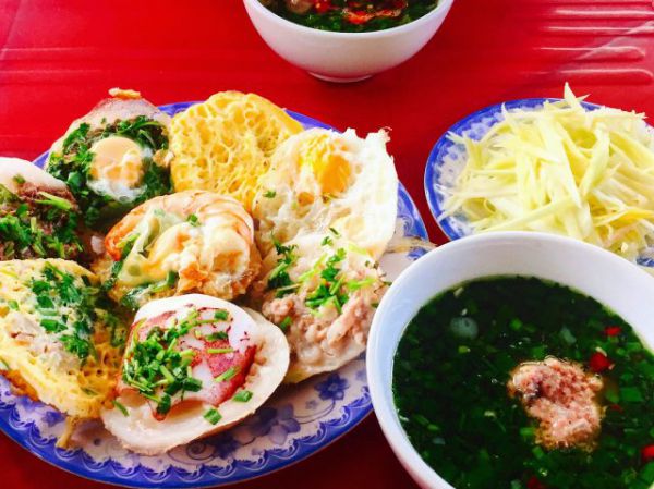 Bánh căn - bánh xèo