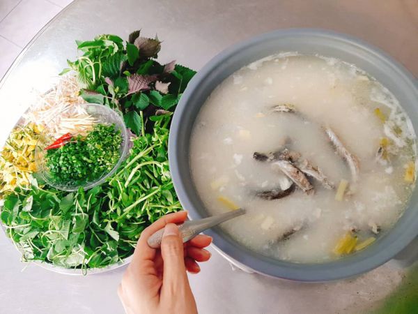 Cháo cá kèo thơm ngon bổ dưỡng